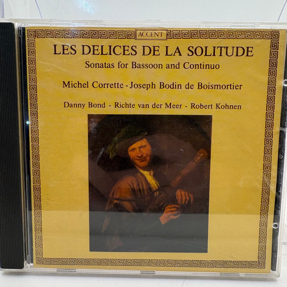 Les Delices de la Solitude Bassoon Sonatas Corrette Boismortier CD ACC 58331 D